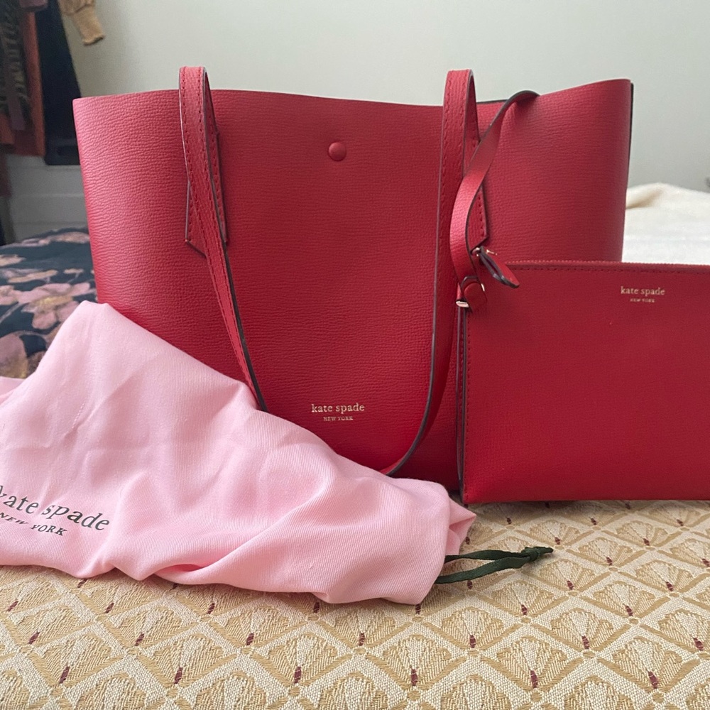 Kate Spade New York Molly Red Tote